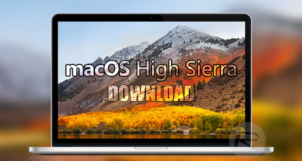 Download High Sierra From Mac